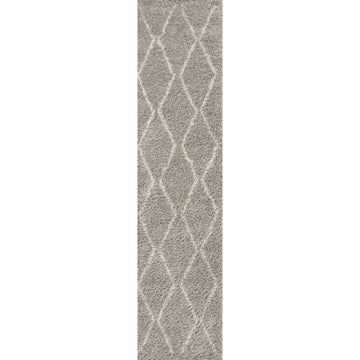 Catala Moroccan Diamond Shag Area Rug